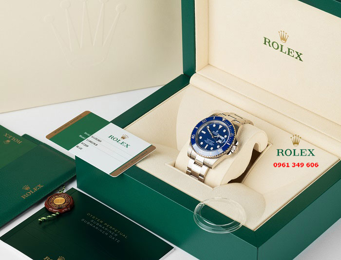 Đồng hồ Rolex mặt xanh da trời Rolex Submariner 116619LB