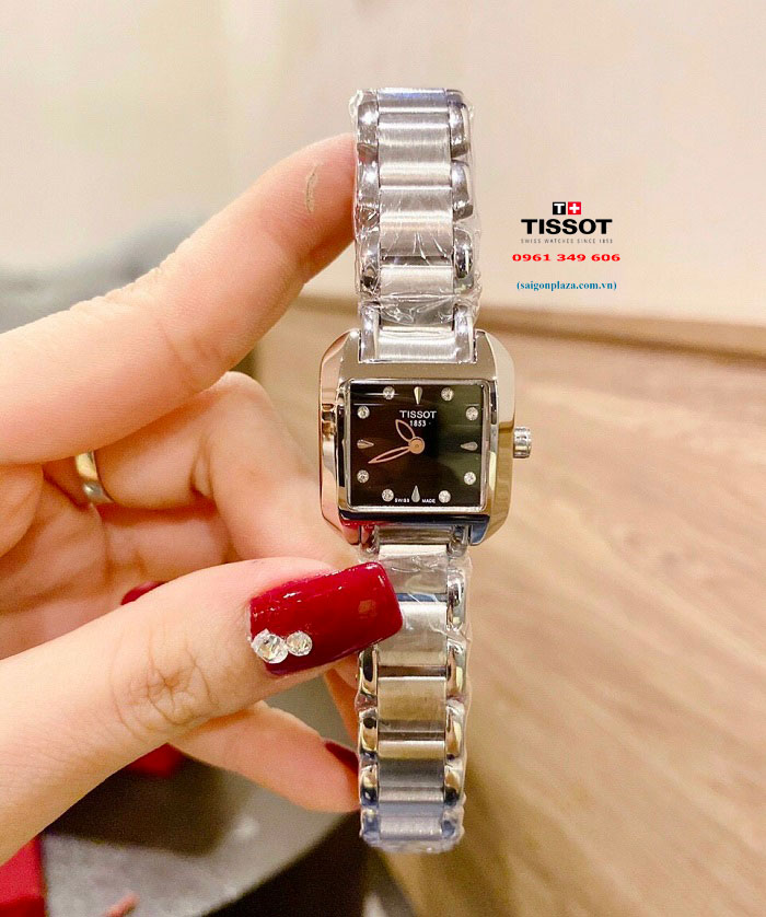 đồng hồ đeo tay nữ dễ thương Đồng hồ hãng Tissot T02.1.285.54