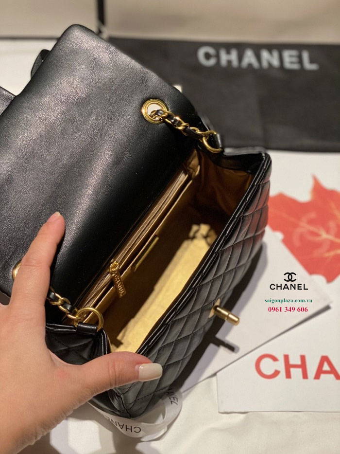 Túi nữ size mini 20 túi xách da Chanel Cần Thơ Chanel 8 quả cầu Flap Bag