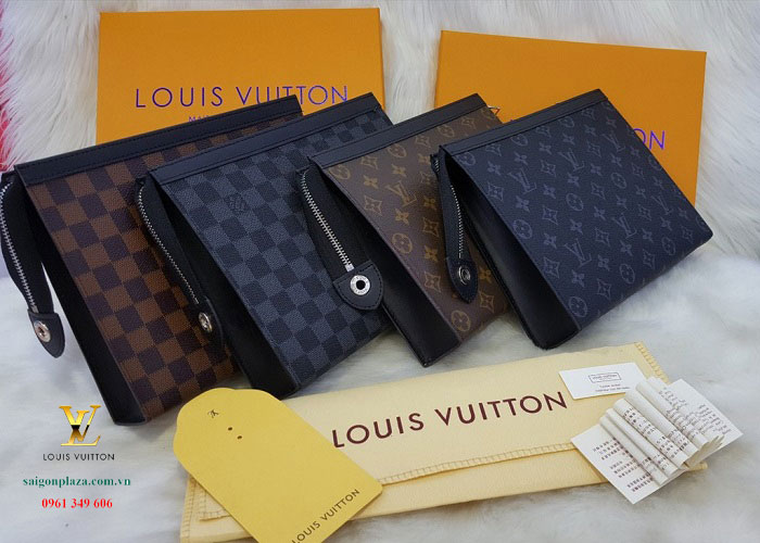 Túi Clutch nam nữ hàng hiệu Clutch Louis Vuitton LV129
