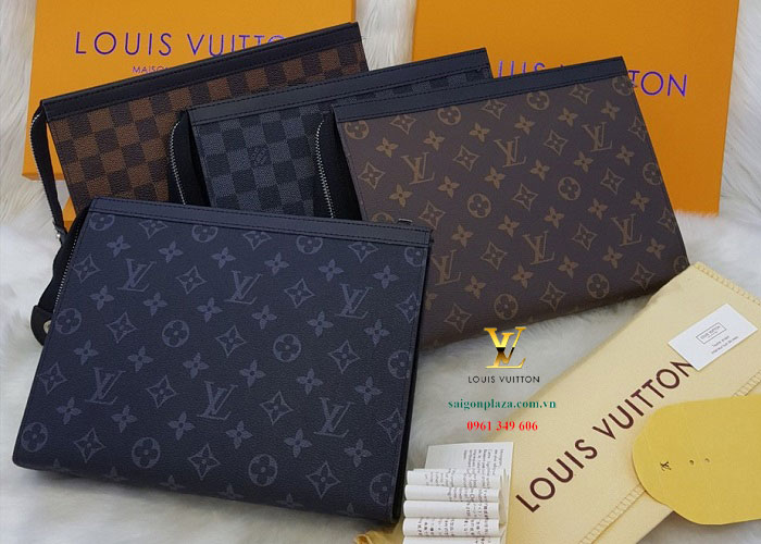 Túi Clutch LV nam nữ đẹp Louis Vuitton LV129
