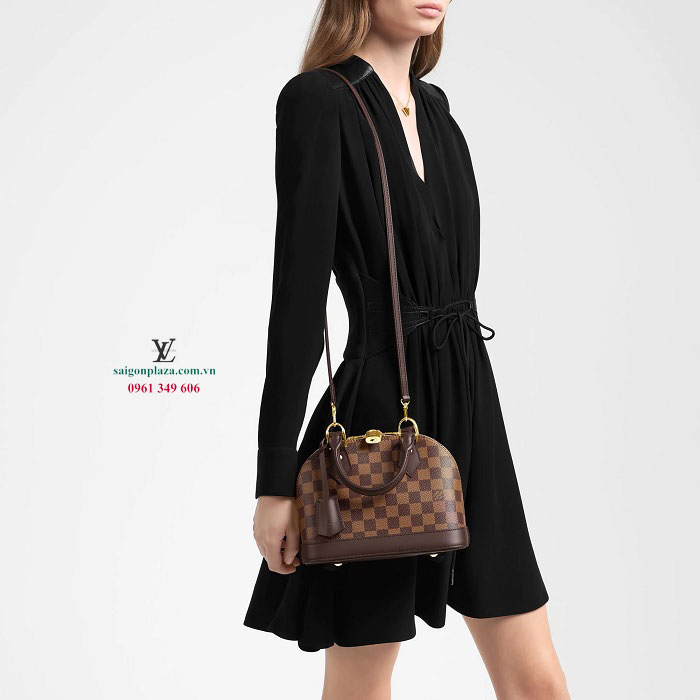 túi xách tay nữ hàng hiệu LV Louis Vuitton Alma BB Monogram N53151