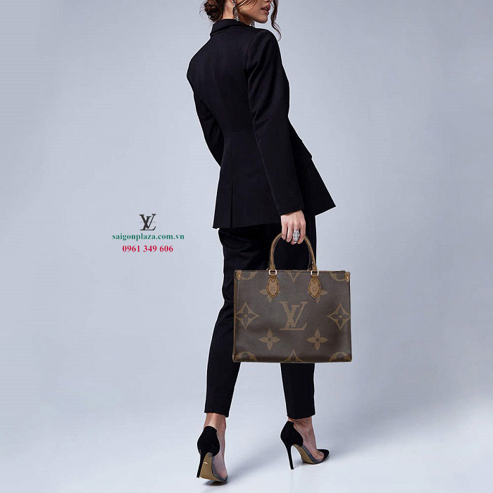 Túi xách lv chính hãng túi xách lv authentic Louis Vuitton Onthego GM M45320