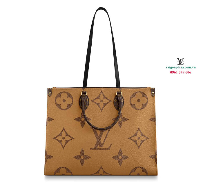 Túi nữ LV chính hãng túi size lớn cỡ lớn Louis Vuitton Onthego GM