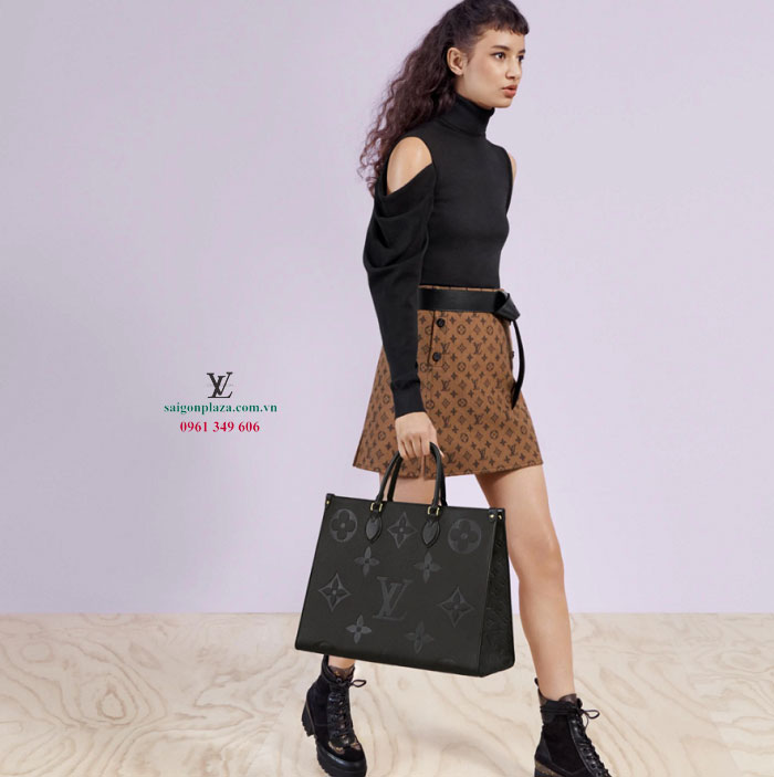 Túi xách LV Louis Vuitton nữ đeo vai đeo cheo cầm tay Louis Vuitton Onthego GM