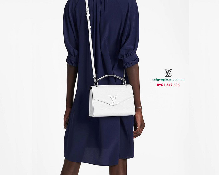 Túi LV bán tại store túi xách hà nội Louis Vuitton Pochette Grenelle Màu Trắng