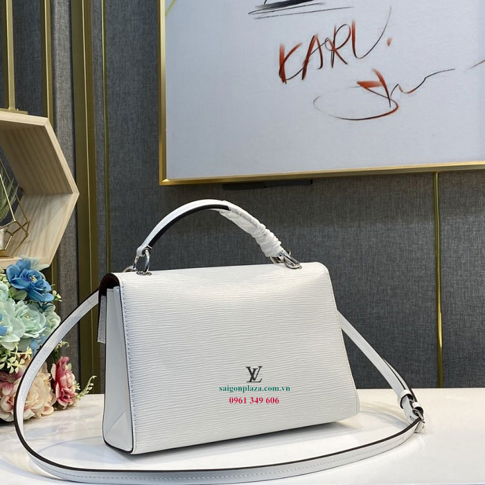 Túi LV nữ hàng hiệu Louis Vuitton Pochette Grenelle Màu Trắng chính hãng