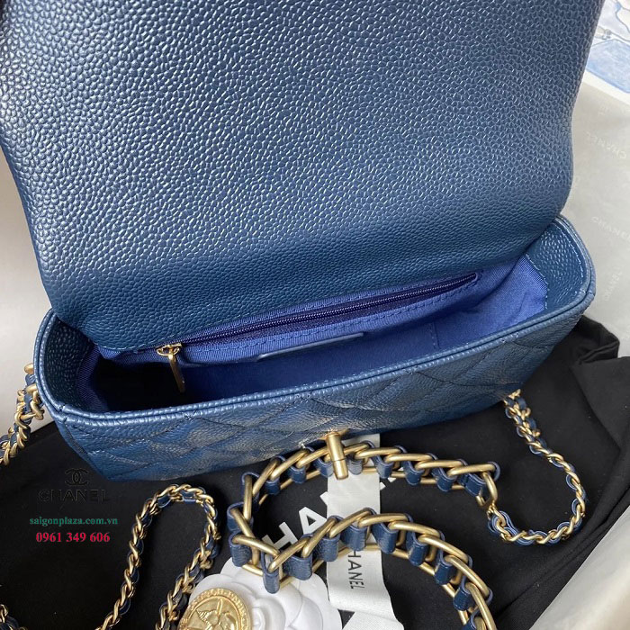 Túi chanel nữ da caviar tphcm hà nội Chanel Grained Calfskin AS2528