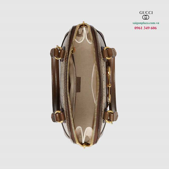 Túi thời trang nữ nổi tiểng Gucci Horsebit small top handle bag 1955 ‎621220/92TCG-8563