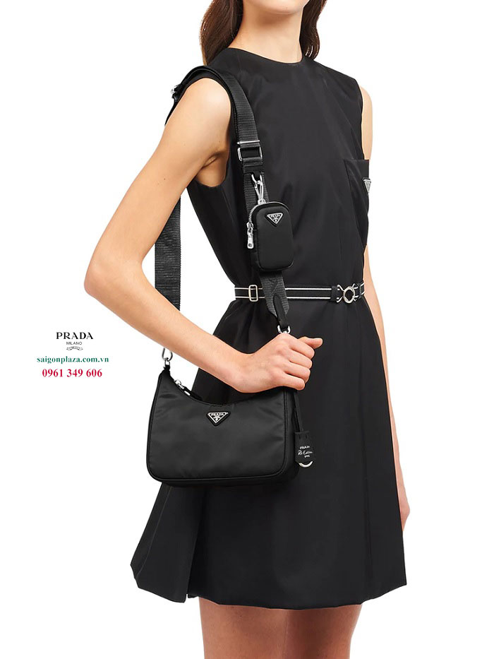 Túi đeo vai  Prada Re-Edition 2005 Nylon túi nữ chính hãng