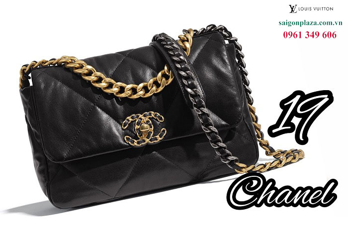 Túi nữ hàng xách tay nhập khẩu tại TPHCM Sài Gòn Chanel 19 Maxi Flap Bag