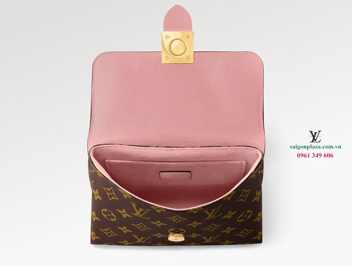 Túi nữ màu hồng LV LV Louis Vuitton Locky BB Monogram M44080 Siêu cấp