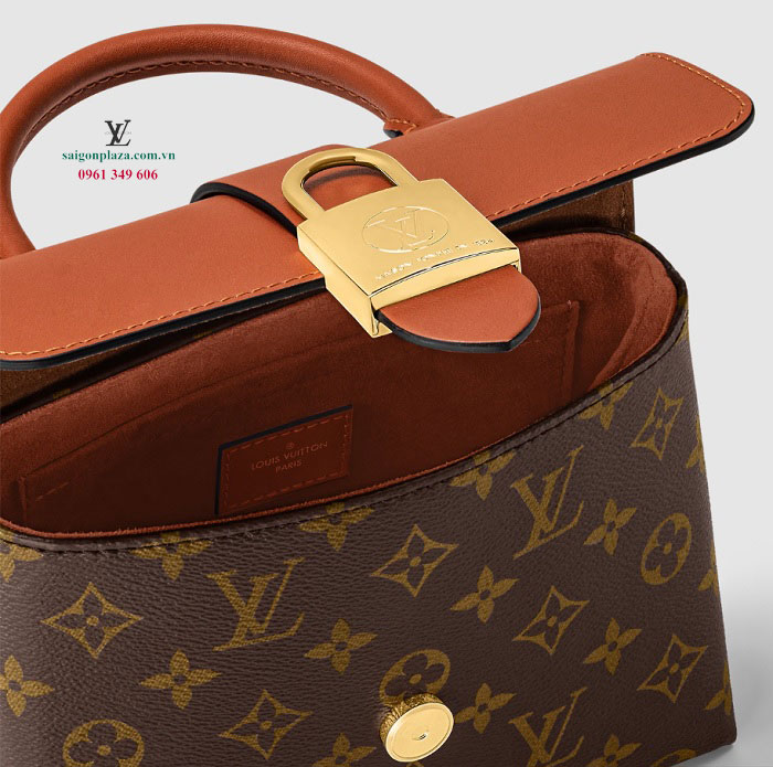 Túi đeo vai cầm tay đeo chéo nữ cao cấp LV Louis Vuitton Locky BB Monogram M44654