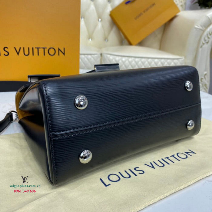Túi nữ màu đen TP HCM Sài gòn túi hàng hiệu của người nổi tiếng Louis Vuitton Grenelle PM 