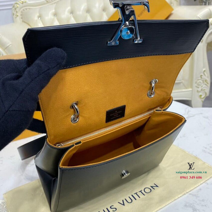 Túi LV hàng hiệu màu đen size cỡ vừa nhỏ to mới nhất Louis Vuitton Grenelle PM
