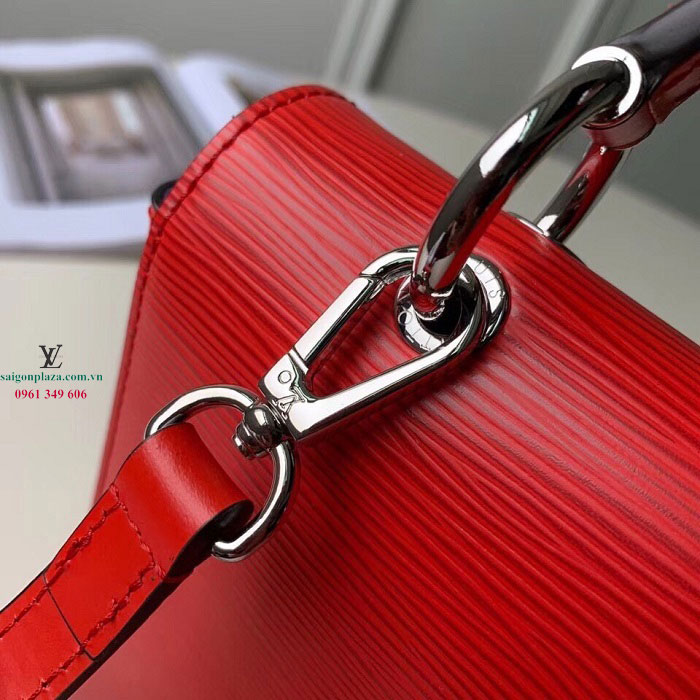 Túi hàng siêu cấp LV LV Louis Vuitton Grenelle PM da bò màu đỏ
