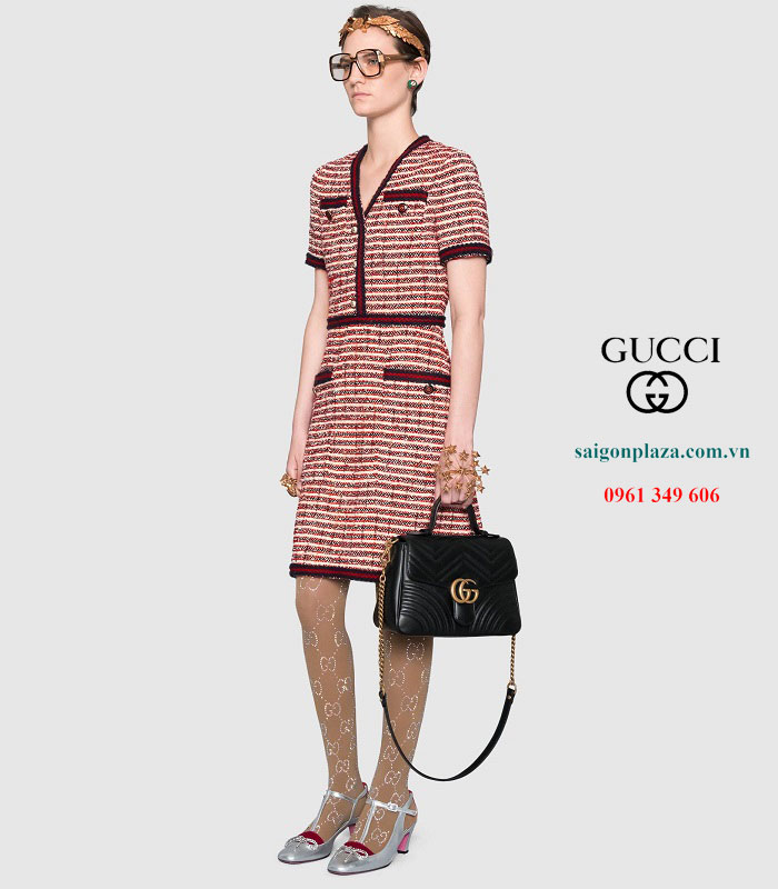Túi Gucci GG Marmont Mini Top Handle Bag Túi xách cầm tay nữ