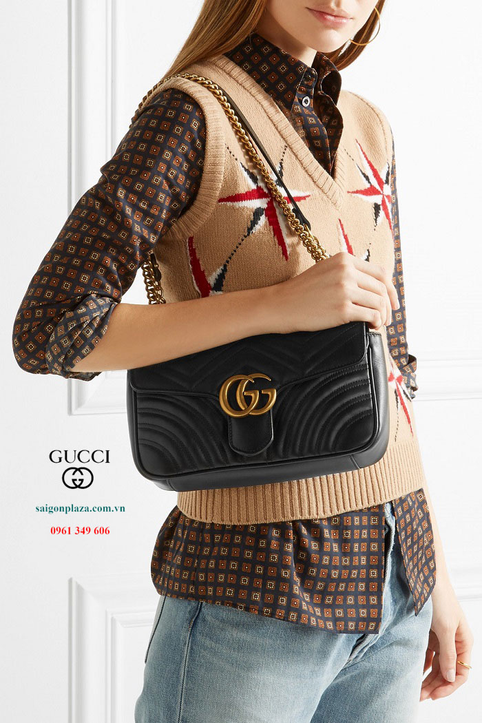 Đồ da TPHCCM Sài Gòn Túi Gucci Marmont Matelasse Shoulder Bag