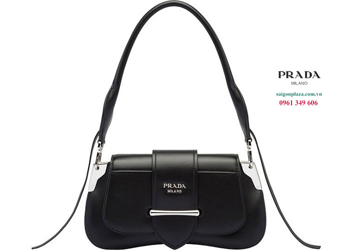 Túi xách Prada nữ chính hãng Prada Sidonie Shoulder Bag Black