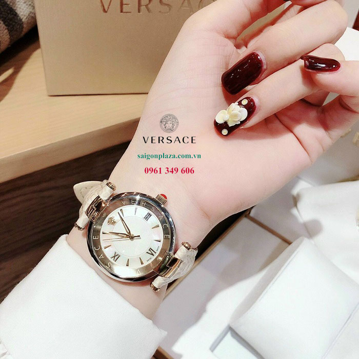 Đồng hồ Versace quai da nữ Versace Revive VAI220016
