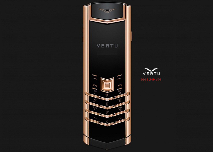 Điện thoại chính hãng Vertu Đà Nẵng Signature S Rose Gold VT 82