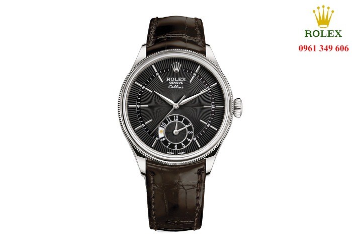 Đồng hồ nam cao cấp Rolex Cellini Dual Time 50529-0010