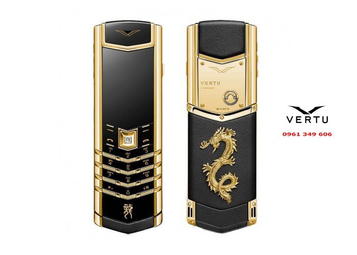 Điện thoại Vertu Signature S Dragon Yellow Gold Diamond VT 101