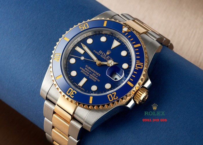 Đồng hồ nam Rolex Submariner Blue Date 116613LB