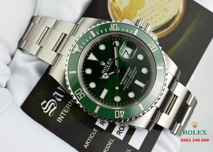 Đồng hồ nam Rolex Submariner Green Date 116610LV