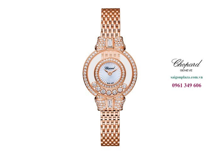 Đồng hồ nữ cao cấp Chopard Happy Diamonds 205596-5201