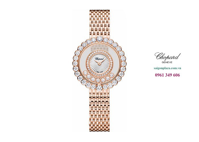 Đồng hồ nữ cao cấp Chopard Happy Diamonds Icons 204180-5201