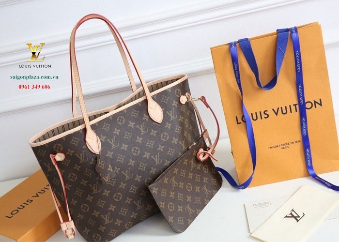 Túi xách nữ cao cấp Louis Vuitton Never Full PM