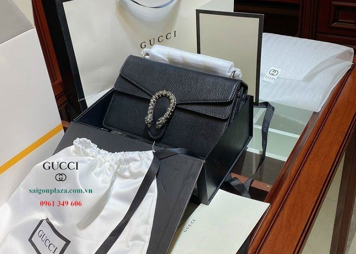 Túi xách nữ Gucci Dionysus Small Shoulder Bag G900 màu đen