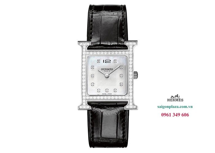 Đồng hồ nữ hàng hiệu Hermes H  Hour 036880WW00 Medium