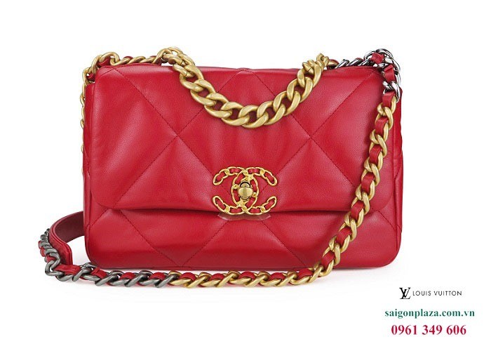 Túi xách nữ hàng hiệu cao cấp Chanel 19 Maxi Flap Bag