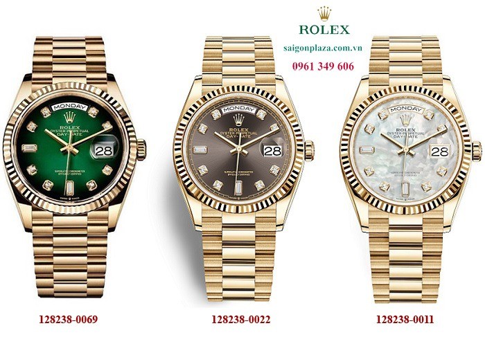 Đồng hồ nam cao cấp hàng hiệu Rolex Day-Date 128238