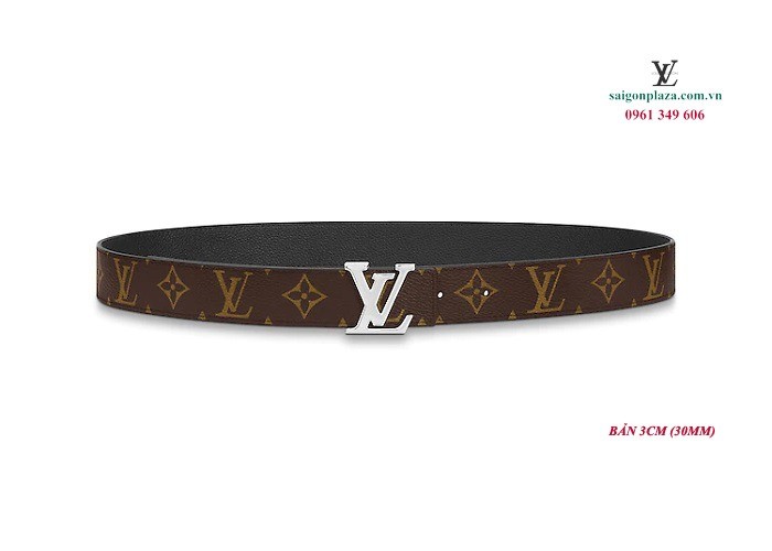 Dây thắt lưng nữ hàng hiệu Louis Vuitton M0385W bản 3cm (30mm)